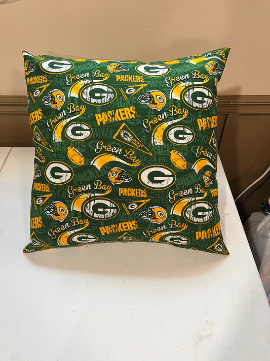 Green Bay Packers Classic  Cotton Pillow Cover