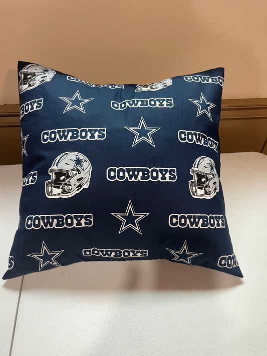 Cowboys Modern Cotton Pillow Cover
