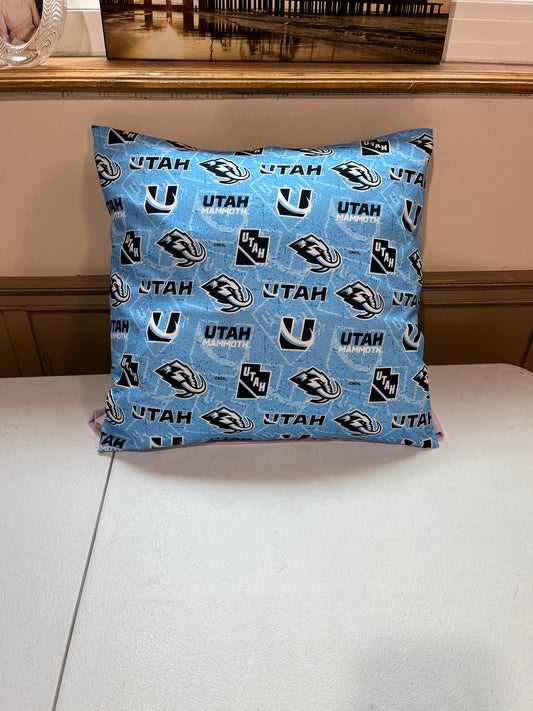 Utah Mammoth Cotton Pillow Cover