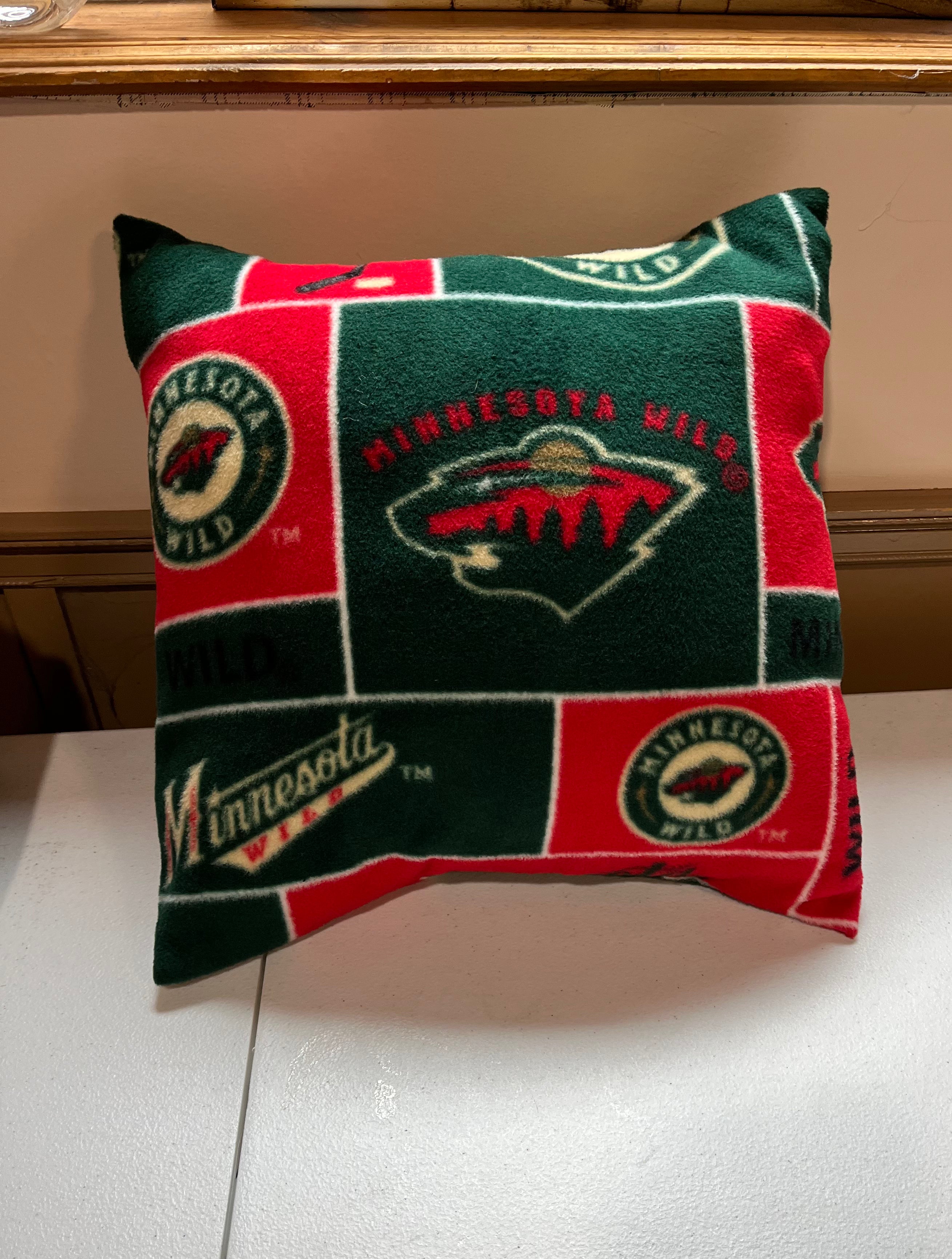 Minnesota Wild Fleece Pillow Cover